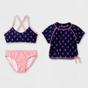 Cute anchor swim suit